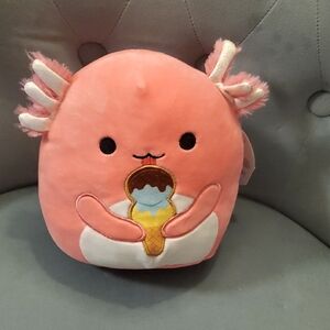 Arche Pink Squishmallow with Ice Cream